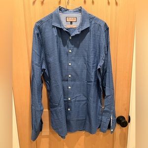 Thomas Pink button-down, blue - sz 16 - worn